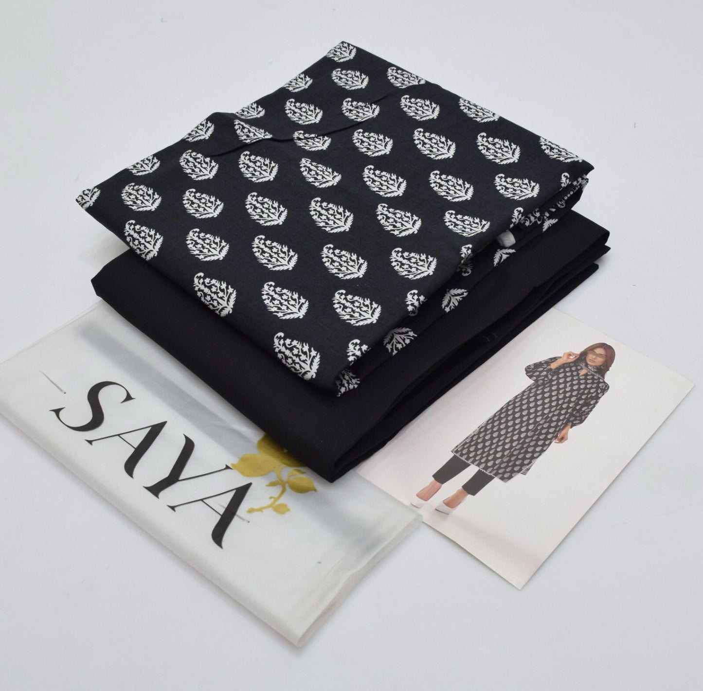 saya lawn 3 piece suit