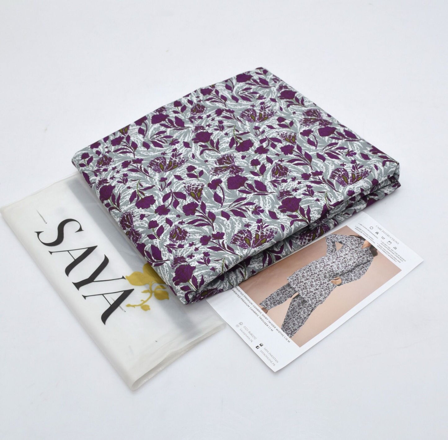 saya lawn 3 piece suit
