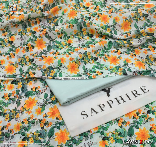 SAPPPHIRE 90/70 lawn digital printed 2pc