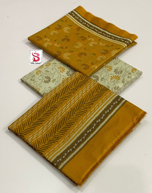 Bin Saeed Collection Lawn 2 piece