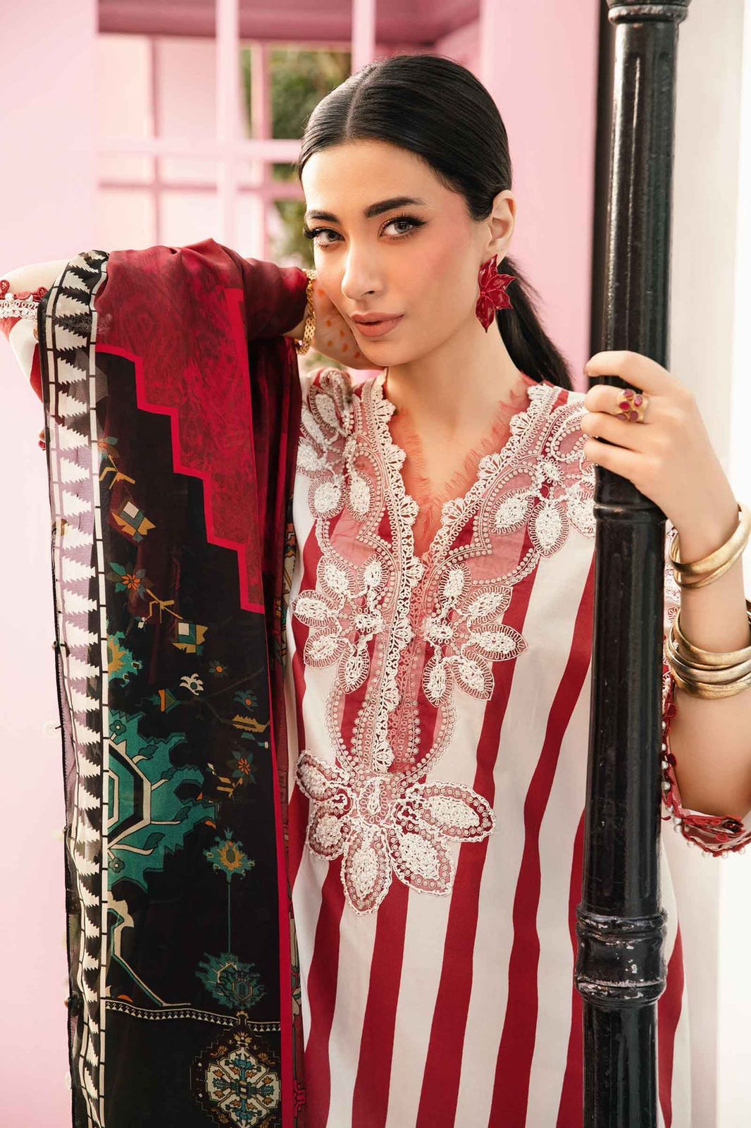 MARIA.B UNSTITCHED 3 Piece Suiit