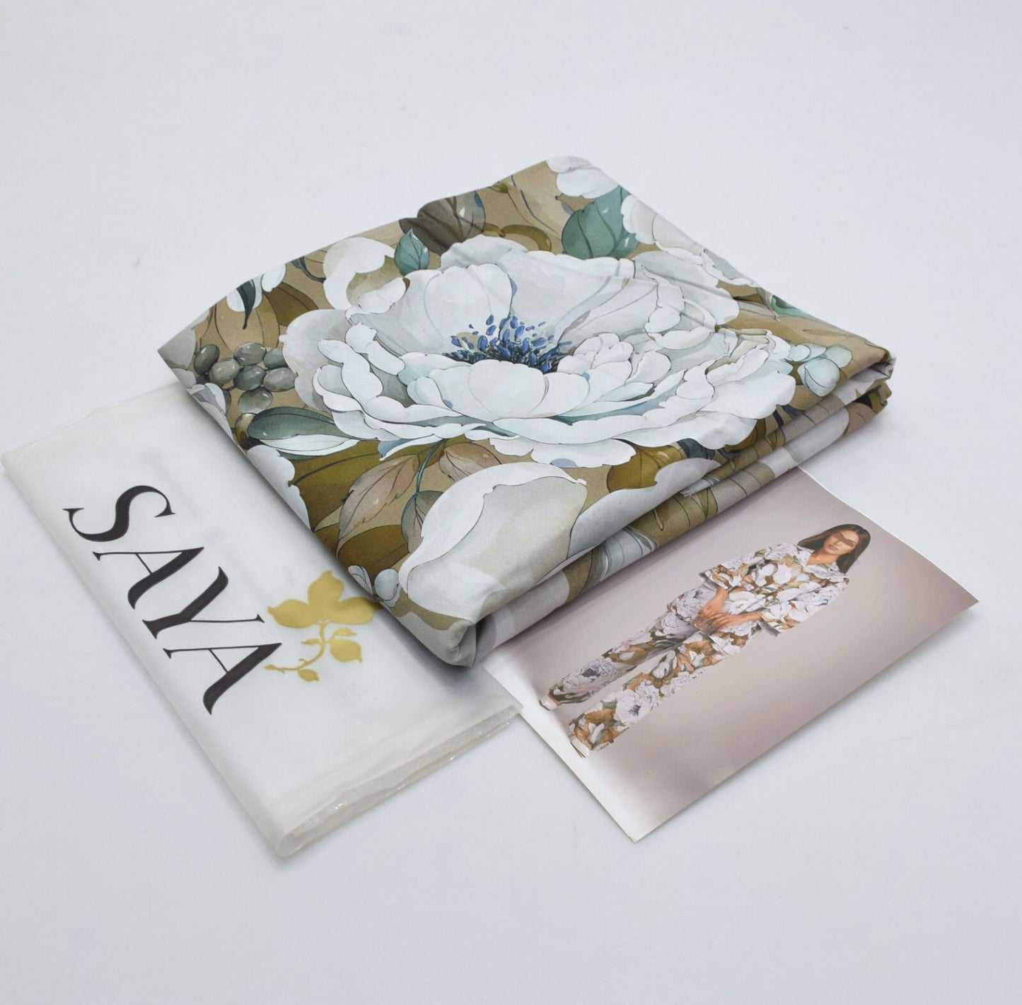 saya lawn 3 piece suit