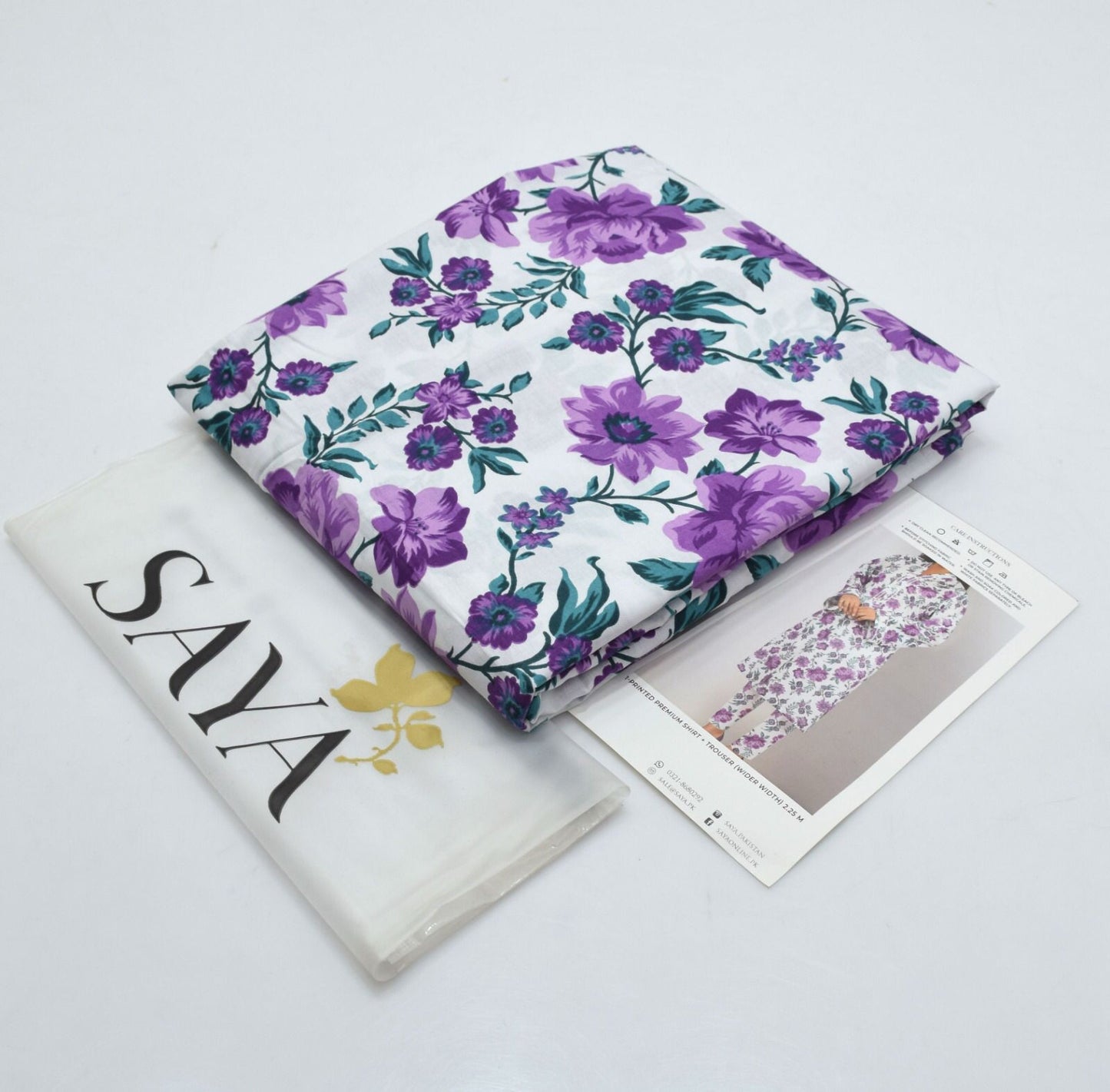 saya lawn 3 piece suit
